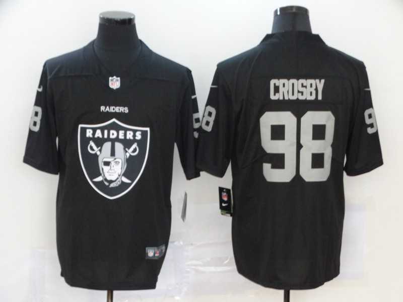 Nike Raiders 98 Maxx Crosby Black Team Big Logo Vapor Untouchable Limited Jersey,We sell and wholesale Nike Raiders 98 Maxx Crosby Black Team Big Logo Vapor Untouchable Limited Jersey on line form chian!